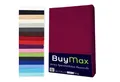 Buymax Spannbettlaken Buymax Jersey aus 100% Baumwolle, Jersey, Gummizug: Rundumgummi, (1 Stück), Pflegeleicht und Atmungsaktiv in Verschiedenen Farben und Größen