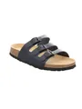 Natural Sense Damen Leder Pantolette Sandale Frauen Hausschuhe 1095021 Merida, Schuhgröße:42 EU
