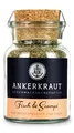 Ankerkraut Fisch & Scampi, 70 g im Korkenglas - Gewürz für Fisch, Mischung würzender Zutaten mit Basilikum, Meersalz, Rohrohrzucker, Knoblauch und mehr