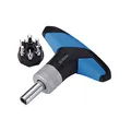BBB Cycling Fahrrad Drehmomentschlüssel 6Nm Werkzeug mit Inklusive Inbusschlüssel 2, 3, 4, 5, 6 und T25 Torx Torque Key Bike Tool TorqueFix BTL-119, Schwarz