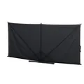 SIENA GARDEN Sichtschutz faltbar "Ben", Polyester, LxH: 280 x 150 cm - grau