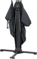 Siena Garden Sichtschutz Ben 150x280 cm grau Gestell aus Stahl,Polyester
