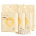 Tofu Katzenstreu 10.8kg, schnell klumpstreu für Katzen, Gemischtes Maispellet...