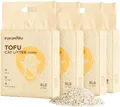 FUKUMARU Tofu Katzenstreu 10.8kg  Klumpstreu für Katzen Gemischtes Maispellets