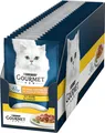 Gourmet PURINA GOURMET Erlesene Streifen Katzenfutter Huhn 26er Pack 2,21 kg