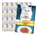 Purina Gourmet Perle Hähnchen 26x85g Mini Filets Sauce Feuchtfutter für Katzen