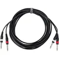 Pronomic J4J-6 Audiokabel Stereo 6,3 mm Klinke 6 m