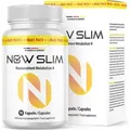 NOW SLIM Macronutrient Metabolism N Kapseln | mit Apfelessig und Pflanzenextrakten | für Frauen & Männer | 90 Kapseln pro Dose