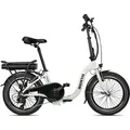 Blaupunkt Berta Falt E-Bike 20 Zoll, Farbe:Creme - Creme