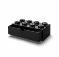 NHG Schubladenbox LEGO Desk Drawer 8 - Black