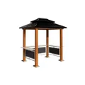 SOJAG Pavillon "Maui", BxHxT: 243 x 278 x 178 cm, Aluminium - braun