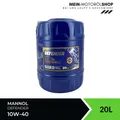 Mannol 7507 Defender 10W-40 VW Renault Peugeot Mercedes MB 20 Liter