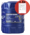 20 Liter Motoröl MANNOL Defender 7507 SAE 10W-40, VW 501.01 505.00, MB 229.1