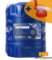 Motoröl 10w40 MANNOL Defender 7507, 20 Liter incl. Auslaufhahn, VW, Mercedes,