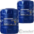 2x20L MANNOL DEFENDER MOTORÖL 10W-40 passend für VW 505/502/500.00 MB 229.1/3