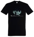 Urban Backwoods Omnicorp Logo I Herren T-Shirt Schwarz Größe XL