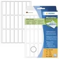 HERMA Movables - Selbstklebende Papieretiketten, matt - weiß - 13 x 50 mm 672 Etikett(en) (32 Bogen x 21) (10606)