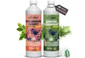 bio-chem bio-chem Sanitärzusatz-Set für Campingtoiletten, 2x1L inkl. Messbecher Campingtoilettenreiniger (1x 1 Liter Sanitärflüssigkeit, 1x 1 Liter Spülwasser-Zusatz)