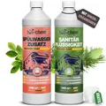 bio-chem Campingtoiletten-Set 2-tlg   Sanitaerfluessigkeit + Spuelwasser-Zusatz