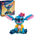 LEGO | Disney Stitch Figur - Modellbau mit Eistüte und dekorativer Blume, ab 9