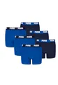 PUMA Boxershorts Jungen Kinder Unterhose Unterwäsche 6 er Pack, Farbe:Navy/Blue, Bekleidung:128