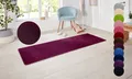 HANSE Home Teppich Shashi, rechteckig, Höhe: 8,5 mm, Kurzflor, Unifarben, Läufer, weich, Esszimmer, Kinderzimmer, Flur