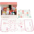 essence x-mas mail DIY ADVENTSKALENDER 2023, Nr. 02-24 Beauty-Überraschungen - acetonfrei & parabenfrei - Geschenk für Beauty-Liebhaber - Zum Selberbefüllen - 1er Pack (1pcs)