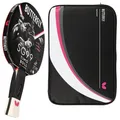 Butterfly Tischtennisschläger 1x Timo Boll SG99 + Drive Case 2, Tischtennis Schläger Set Tischtennisset Table Tennis Bat Racket