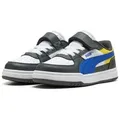 PUMA CAVEN III BLOCK AC+ PS Sneaker mit sportlichem Stil, mit weichem Fußbett, mit Klettverschluss grau 28