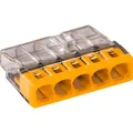 Wago 5-LEITER-KLEMME GELB / WAGO 2273-205 5X0,5-2,5MM 2273-205