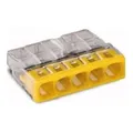 WAGO GmbH& Co. KG Verbindungsdosenklemme 5x 0.5-2.5 gelb 2273-205, 100 Stück