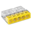 WAGO - Steckklemme Verbindungsdosenklemme 2273-205 5x 0.5-2.5 gelb − 100 Stück