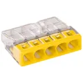 100 Stück Wago Compact Verbindungsdosenklemme 2273, Anzahl Klemmstellen 5