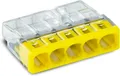 WAGO 2273-205 Verbindungsdosenklemme zum Stecken 100 Stück Packung 5-Leiter