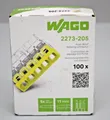 Wago 2273-205 COMPACT Verbindungsdosenklemme 0,5-2,5mm² (100 Stück) NEU