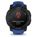Garmin - Instinct 3 Amoled 45 mm - Multifunktionsuhr schwarz/blau