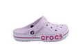 Crocs Bayaband Clogs für Damen und Herren mit Fersenriemen für sicheren Halt 37-38 EU Ballerina Pink/Candy Pink