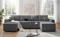 OTTO home Wohnlandschaft CASSI L-Form, 311cm - OTTO. Verlässliche Qualität., Schlaffunktion (133/200), Bettkasten, Cord, Unser Tiefpreis