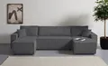 Wohnlandschaft OTTO HOME "CASSI L-Form, 311cm - OTTO. Verlässliche Qualität.", anthrazit, B:311cm H:79cm T:145cm, Sofas, Wohnlandschaft, Schlaffunktion (133/200), Bettkasten, Cord, Unser Tiefpreis