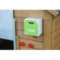 Kerbl automatische Hühnerklappe Komplettset wahlweise inklusive Schieber mit Schutzschiene (Ausführung: OHNE Schiebetür (setzt vorhandene Schiebetür voraus))