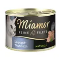 Miamor Dose Feine Filets Naturelle Skipjack-Thunfisch 156 g  (Menge: 12 je Beste