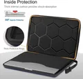 FINPAC Laptop Tasche Hartschalen Hülle für 16 Zoll MacBook Pro 2023-2019 & 15,6