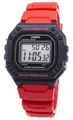 Casio W-218H-4BV Digital Alarm Kalender Tag/Datum Stoppuhr 50M Herrenuhr
