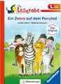 Ein Zebra auf dem Ponyhof - Leserabe 1. Klasse - Erstlesebuch für Kinder ab 6 Jahren: Leichter lesen lernen mit der Silbenmethode (mit Mildenberger Silbenmethode)