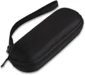 AGPTEK Tragetasche, Reise Tasche Case Hülle Etui, Eva Reißverschluss case für Diktiergerät, 2.4 Zoll MP3 Player, USB Stick, Earphones JBL Tune 110, Sandisk SD Karte, U-Disk, Schwarz