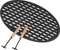 BBQ-Toro Gusseisen Grillrost Ø 54 cm, für Ø 57 cm Kugelgrill, bereits eingebrannt - preseasoned