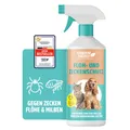 GreenHero Zeckenschutz das Zeckenspray und Flohmittel für Hunde Katzen