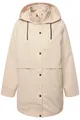 Ulla Popken große Größen Parka 42+ vanille HYPRAR Parka wasserabweisend Kapuze