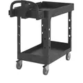 Rubbermaid | Allzweck-Tischwagen aus Kunststoff | mit Wannenvertiefung | LxBxH 975 x 432 x 832 mm