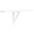 Vidaxl Folding Wall Table High Gloss White 100x60x56 Cm Engineered Wood